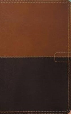 NKJV Study Bible Personal Size Imitation Leather Brown Index (Imitation Leather)