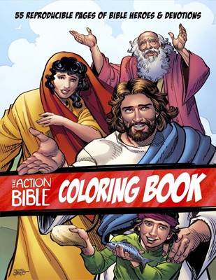 The Action Bible Colouring Pages (Paperback)