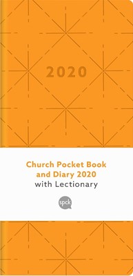 Church Pocket Book and Diary 2020, Deco Orange (Hard Cover)