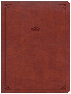 CSB Tony Evans Study Bible, British Tan LeatherTouch, Indexe (Imitation Leather)