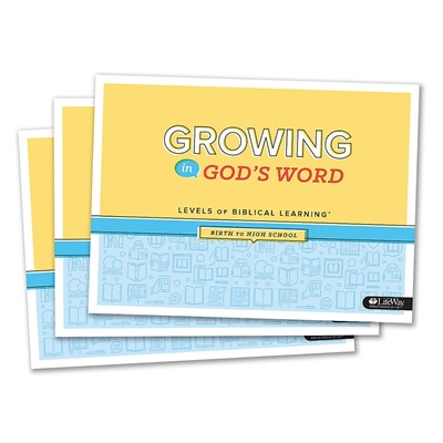 Growing in God's Word (Pack of 10) (Paperback)