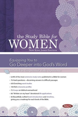 NKJV Study Bible For Women Edition (Hard Cover)
