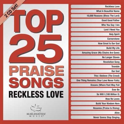 Top 25 Praise Songs: Reckless Love CD (CD-Audio)