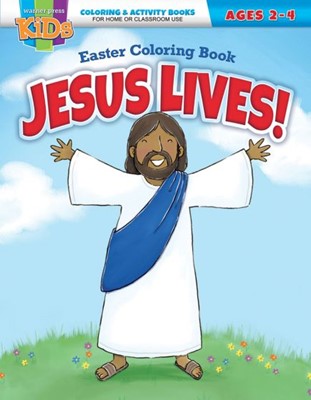 Jesus Lives! Easter Coloring Book (Paperback)