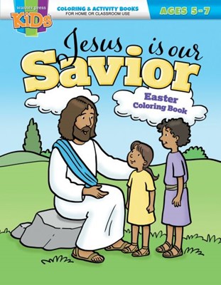 Jesus is Our Savior Easter Coloring Book (Paperback)