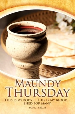 Maundy Thursday This is My Body Bulletin (Pack of 100) (Bulletin)