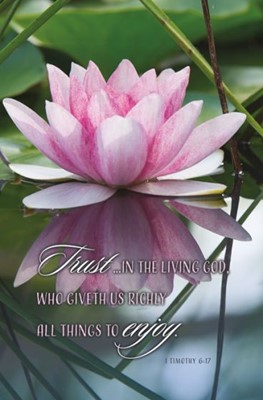 Trust in the Living God Bulletin (Pack of 100) (Bulletin)