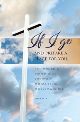 I prepare a Place Funeral Bulletin (Pack of 100) (Bulletin)
