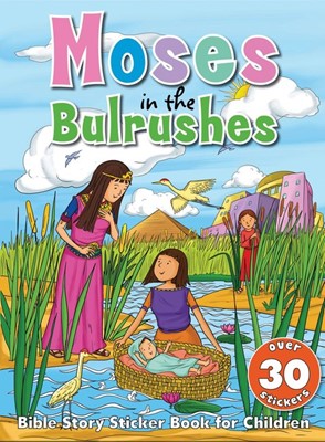 Bible Story Sticker Book for Children Moses in the Bulrushes (Paperback)