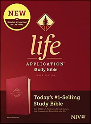 NIV Life Application Study Bible, Third Edition (Imitation Leather)