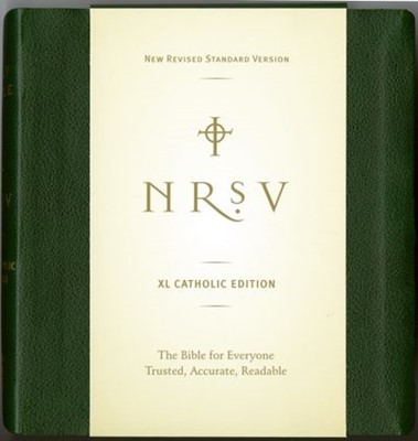 NRSV XLarge Catholic Bible, Green (Hard Cover)