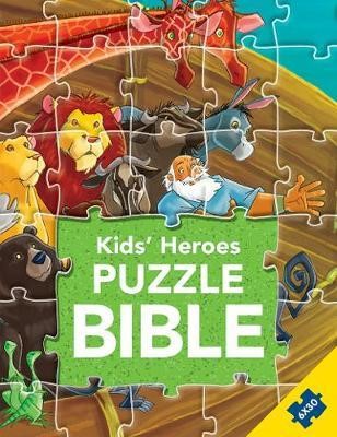 Kid's Heroes Puzzle Bible (Hard Cover)