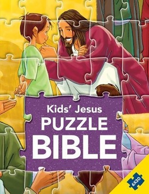 Kids' Jesus Puzzle Bible (Hard Cover)