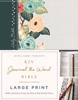 KJV Journal the Word Bible Large Print HB (Hard Cover)