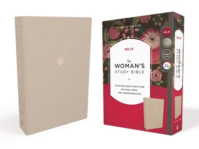 NKJV Woman's Study Bible, Cream (Cloth-Bound)