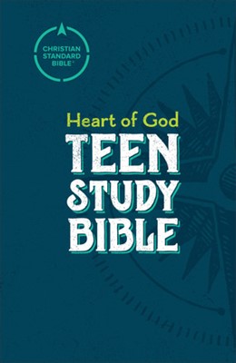 CSB Heart of God Teen Study Bible (Hard Cover)