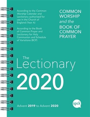BCP Common Worship Lectionary 2020, Spiral Bound (Spiral Bound)