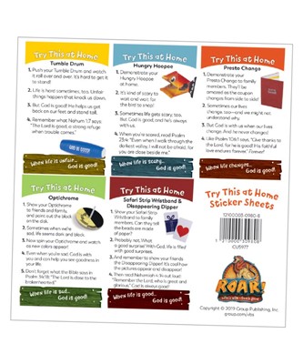 Try This at Home Sticker Sheet (pack of 10) (Stickers)