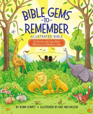 Bible Gems to Remember - Illustrated Bible (Hard Cover)
