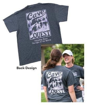 Cave Quest Staff T-Shirt XL (General Merchandise)