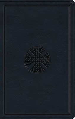 ESV Large Print Value Thinline Bible, TruTone, Navy (Imitation Leather)