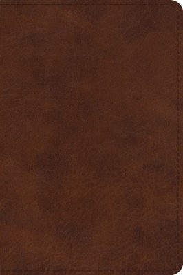 ESV Large Print Bible, TruTone, Deep Brown (Imitation Leather)