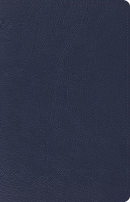 ESV Heirloom Thinline Bible, Goatskin, Blue (Genuine Leather)
