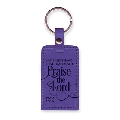 Leather Lux Keyring Praise the Lord (Keyring)