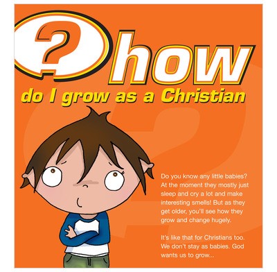 How Do I Grow as a Christian? (Pack of 25) (Pamphlet)