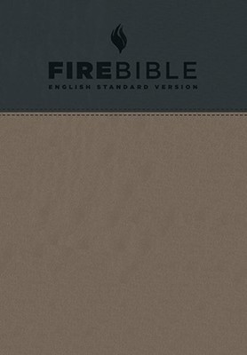 ESV Fire Bible, Gray/Slate (Flexisoft)