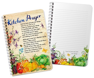 Kitchen Prayer Notebook (Spiral Bound)