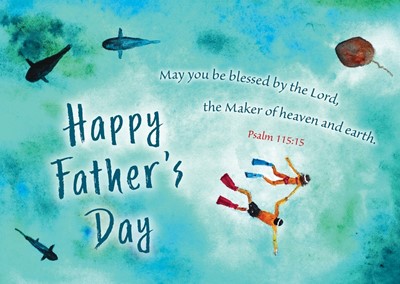 Happy Father's Day Postcard (pack of 20) (Postcard)