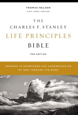 KJV Charles Stanley Life Principles Bible, Comfort Print (Hard Cover)
