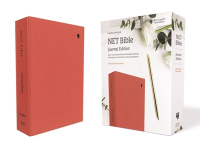 NET Bible, Journal Edition, Coral, Comfort Print (Cloth-Bound)