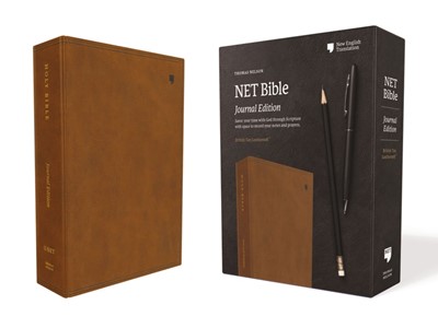 NET Bible, Journal Edition, Brown, Comfort Print (Cloth-Bound)