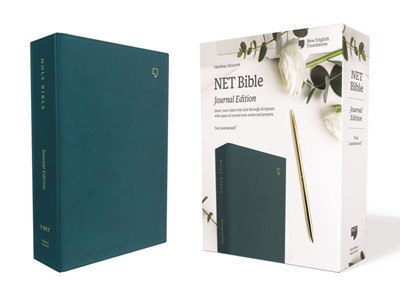 NET Bible, Journal Edition, Teal, Comfort Print (Cloth-Bound)