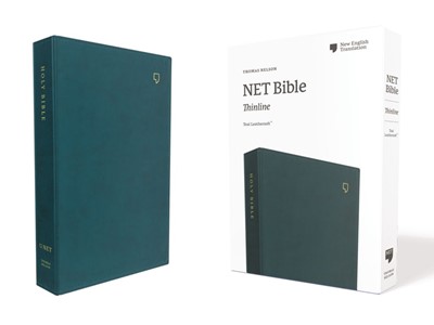 NET Thinline Bible, Teal, Comfort Print (Imitation Leather)