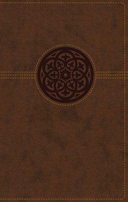 NRSV Thinline Reference Bible, Brown, Indexed (Imitation Leather)