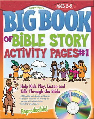 Big Book of Bible Story Activity Pages (Paperback/CD Rom)