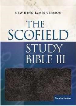 The NKJV Scofield Study Bible III (Genuine Leather)