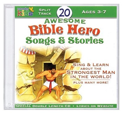 20 Awesome Bible Hero Songs and Stories CD (CD-Audio)
