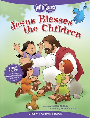 Jesus Blesses The Children. (Paperback)