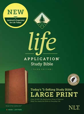 NLT Life Application Study Bible, Third Edition, Large Print (Imitation Leather)