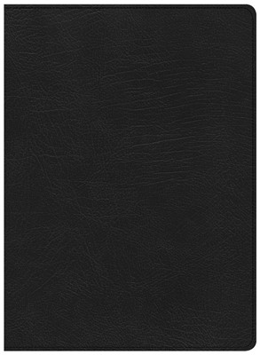CSB Life Essentials Study Bible, Black Genuine Leather (Genuine Leather)
