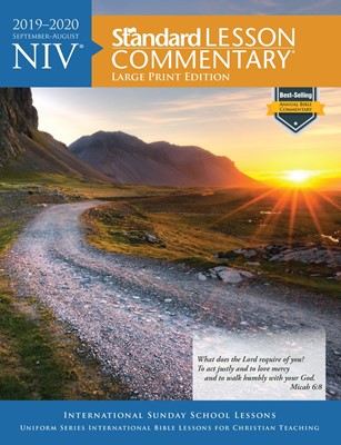 NIV Standard Lesson Commentary 2019-2020, Large Print Ed. (Paperback)