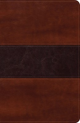 Biblia Peshitta, caoba duotono símil piel (Imitation Leather)