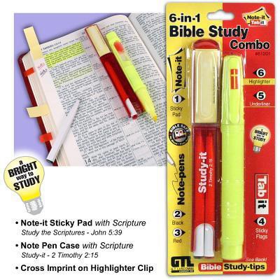 6-in-1 Bible Study Combo (Pen)