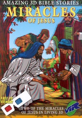 Amazing 3D Bible Stories - Miracles of Jesus (Paperback)