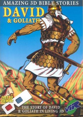 Amazing 3D Bible Stories - David and Goliath (Paperback)