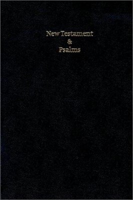 KJV New Testament and Psalms Brevier Black (Hard Cover)